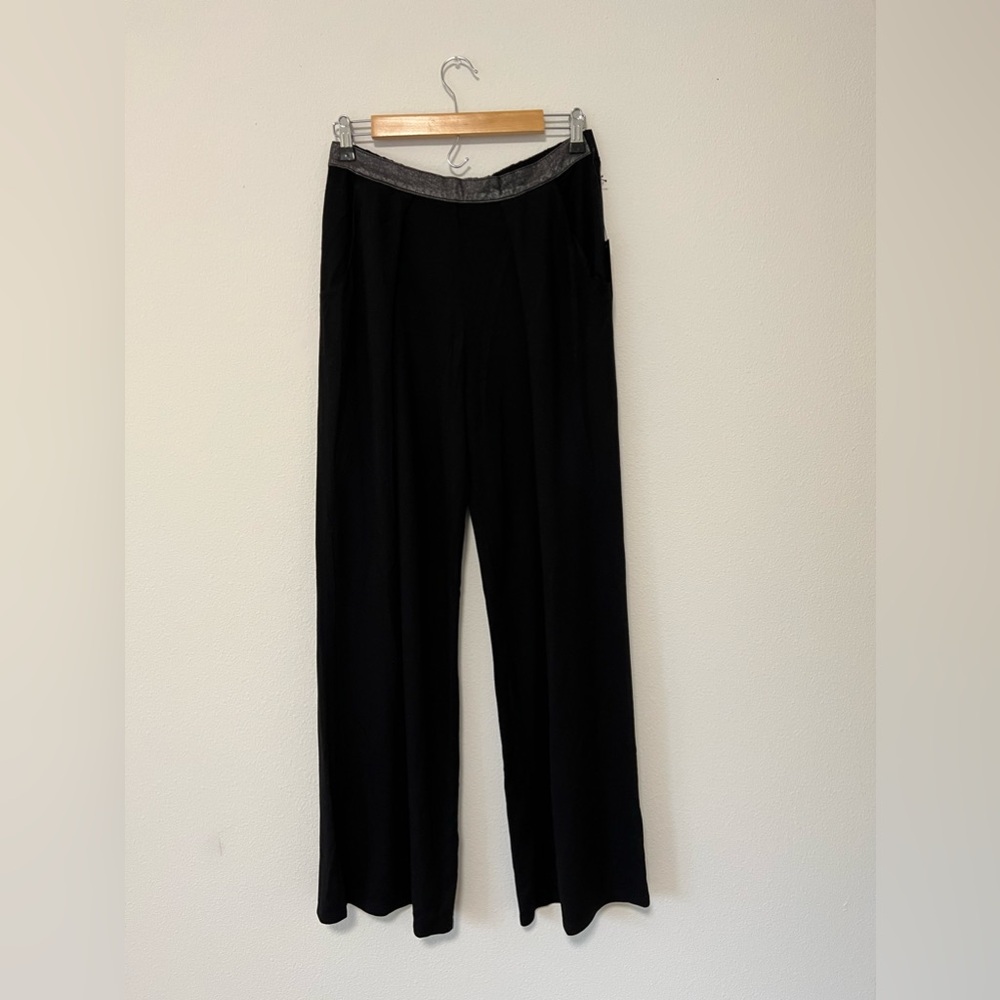 Lolly Black Wide Leg Pants